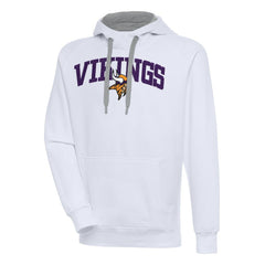 Minnesota Vikings Antigua Victory Pullover Hoodie