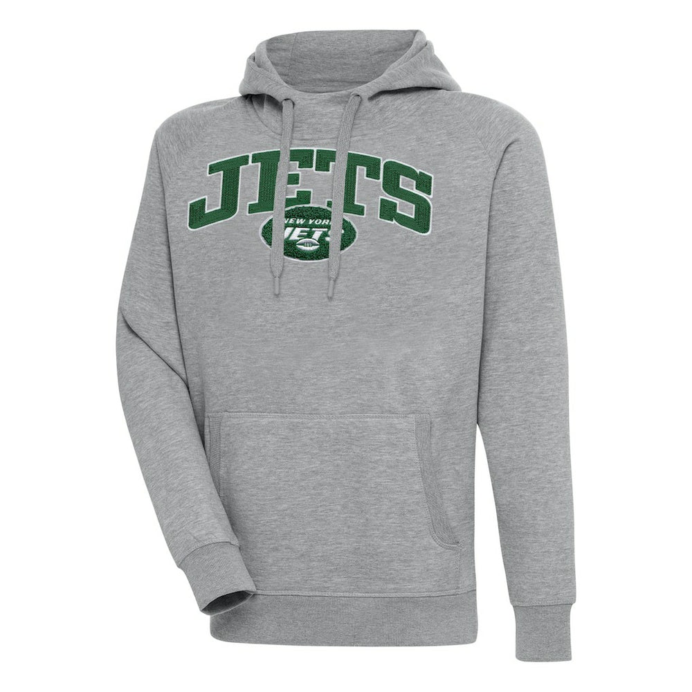New York Jets Antigua Victory Pullover Hoodie