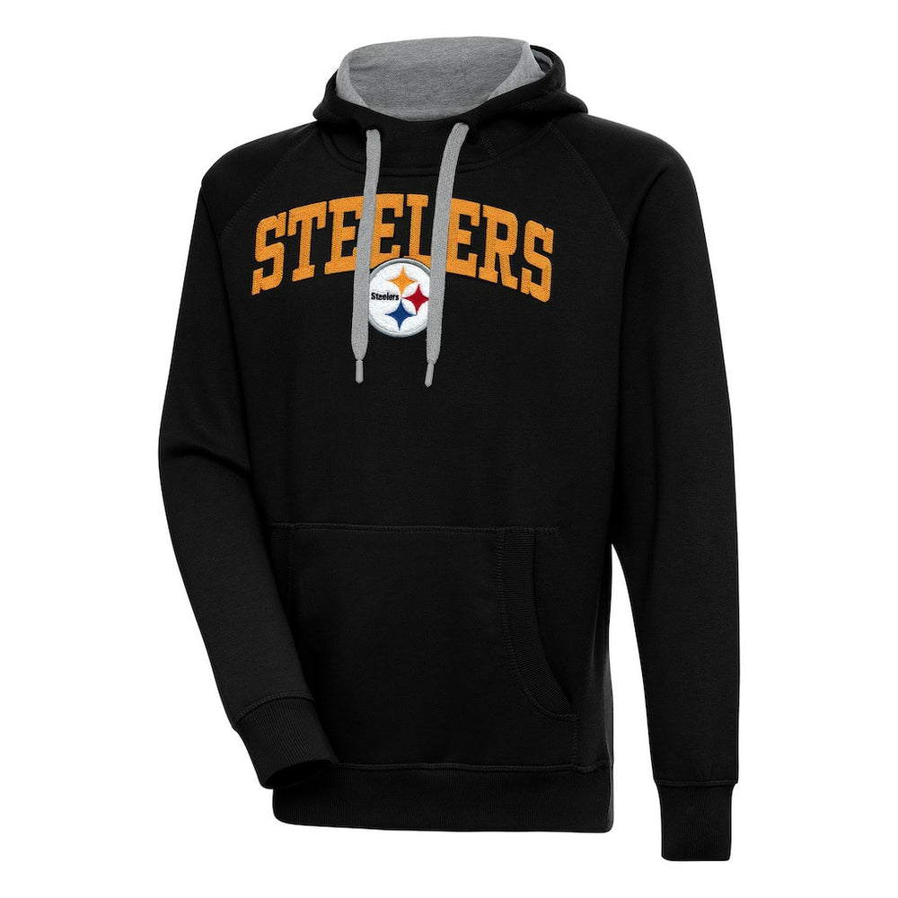 Pittsburgh Steelers Antigua Victory Pullover Hoodie
