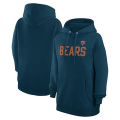 Chicago Bears G-III 4Her by Carl Banks Women's Dot Print Pullover Hoodie