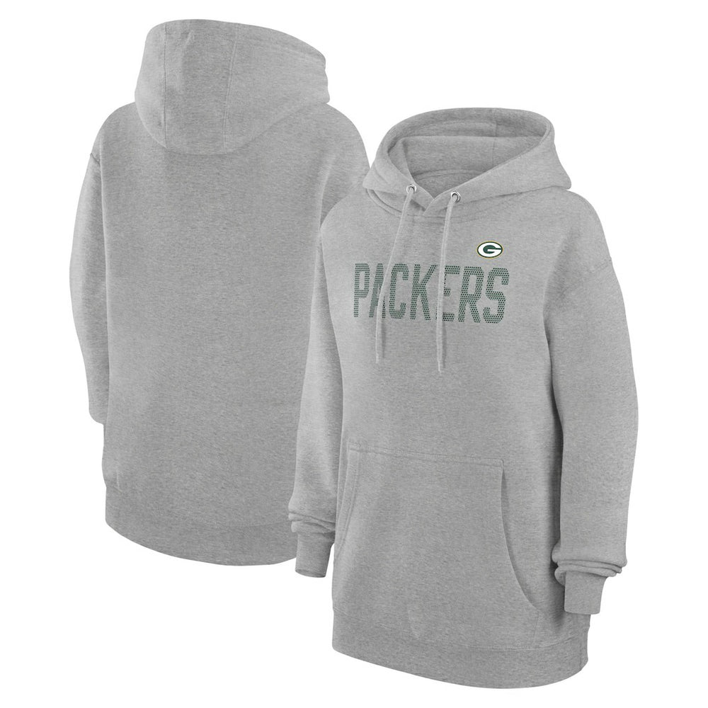 Green Bay Packers G-III 4Her by Carl Banks Women's Dot Print Pullover Hoodie