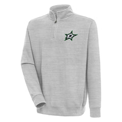 Dallas Stars Antigua Victory Quarter-Zip Pullover Top On Sale