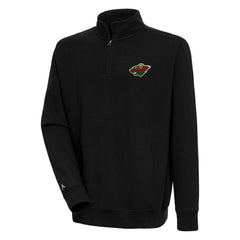 Minnesota Wild Antigua Victory Quarter-Zip Pullover Top For Sale