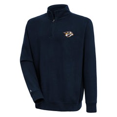 Nashville Predators Antigua Victory Quarter-Zip Pullover Top Outlet