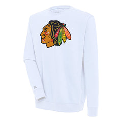 Chicago Blackhawks Antigua Victory Pullover Sweatshirt Online