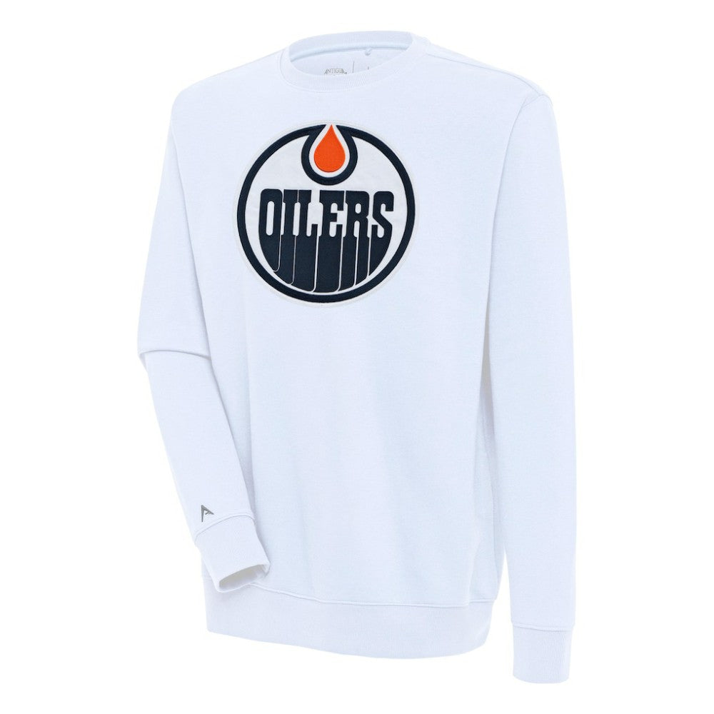 Edmonton Oilers Antigua Victory Pullover Sweatshirt Sale