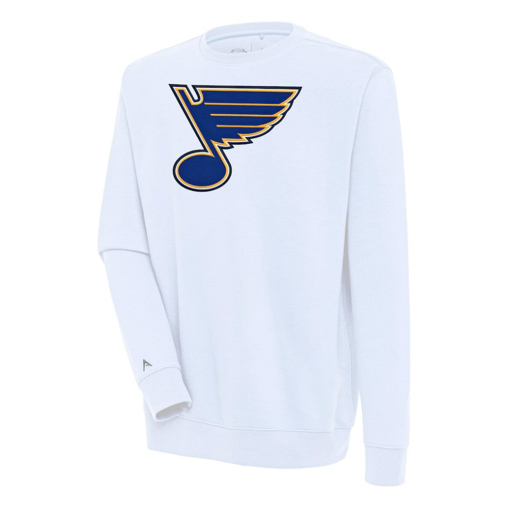 St. Louis Blues Antigua Victory Pullover Sweatshirt Discount