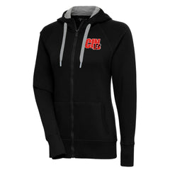 Cincinnati Bengals Antigua Women's Victory Full-Zip Hoodie