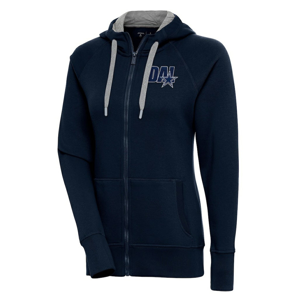 Dallas Cowboys Antigua Women's Victory Full-Zip Hoodie