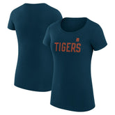 Detroit Tigers G-III 4Her by Carl Banks Women's Super-Slim Fit Lightweight Dot Print T-Shirt | MLB Outlet