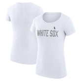 Chicago White Sox G-III 4Her by Carl Banks Women's Super-Slim Fit Lightweight Dot Print T-Shirt | MLB Outlet