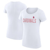 St. Louis Cardinals G-III 4Her by Carl Banks Women's Super-Slim Fit Lightweight Dot Print T-Shirt | MLB Online