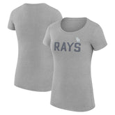 Tampa Bay Rays G-III 4Her by Carl Banks Women's Super-Slim Fit Lightweight Dot Print T-Shirt | MLB New