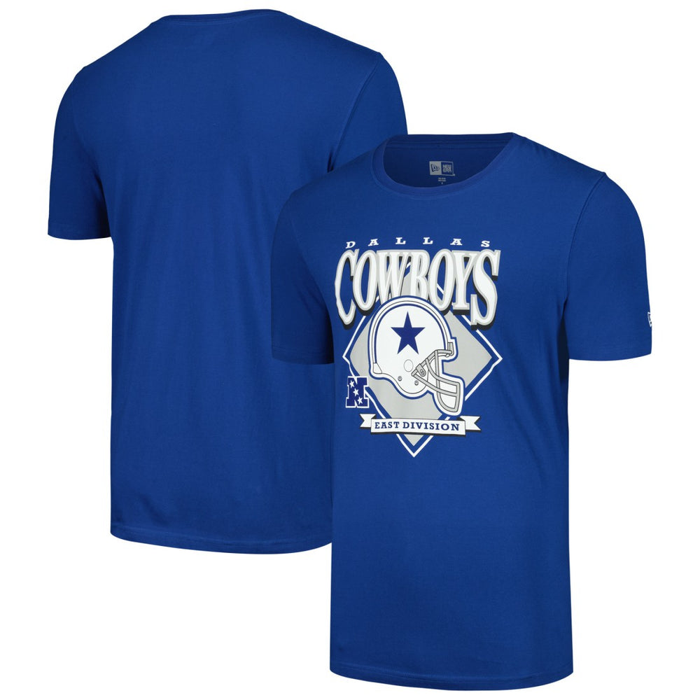 Dallas Cowboys New Era Helmet Historic Marks T-Shirt