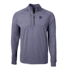 Atlanta Falcons Cutter & Buck Big & Tall Adapt Eco Knit Quarter-Zip Pullover Top