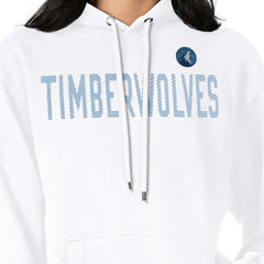 Minnesota Timberwolves G-III 4Her by Carl Banks Women's Dot Print Pullover Hoodie New