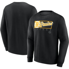 Boston Bruins Fanatics Focus Fleece Pullover Sweatshirt For Sale