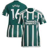 Amad Diallo Manchester United Women's Replica Player Jersey – Green - Adidas