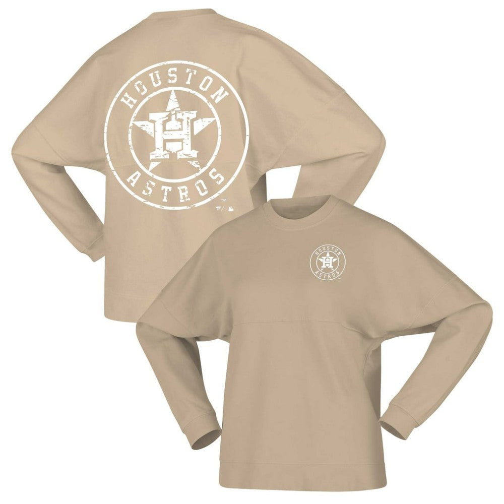 Houston Astros Fanatics Women's Branded Fleece Pullover Sweatshirt | MLB Outlet