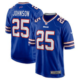 Buffalo Bills Nike Ty Johnson Team Game Jersey