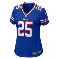 Buffalo Bills Nike Ty Johnson Women's Team Game Jersey