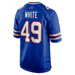 Buffalo Bills Nike DaShaun White Team Game Jersey