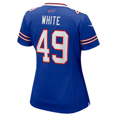 Buffalo Bills Nike DaShaun White Women's Team Game Jersey