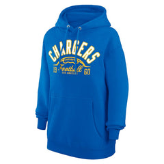 Los Angeles Chargers Starter Unisex Half Ball Team Fleece Pullover Hoodie