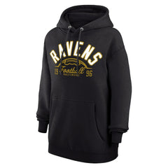 Baltimore Ravens Starter Unisex Half Ball Team Fleece Pullover Hoodie