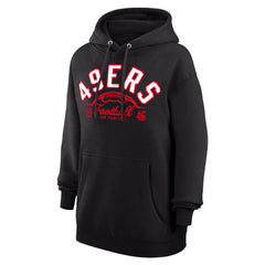San Francisco 49ers Starter Unisex Half Ball Team Fleece Pullover Hoodie
