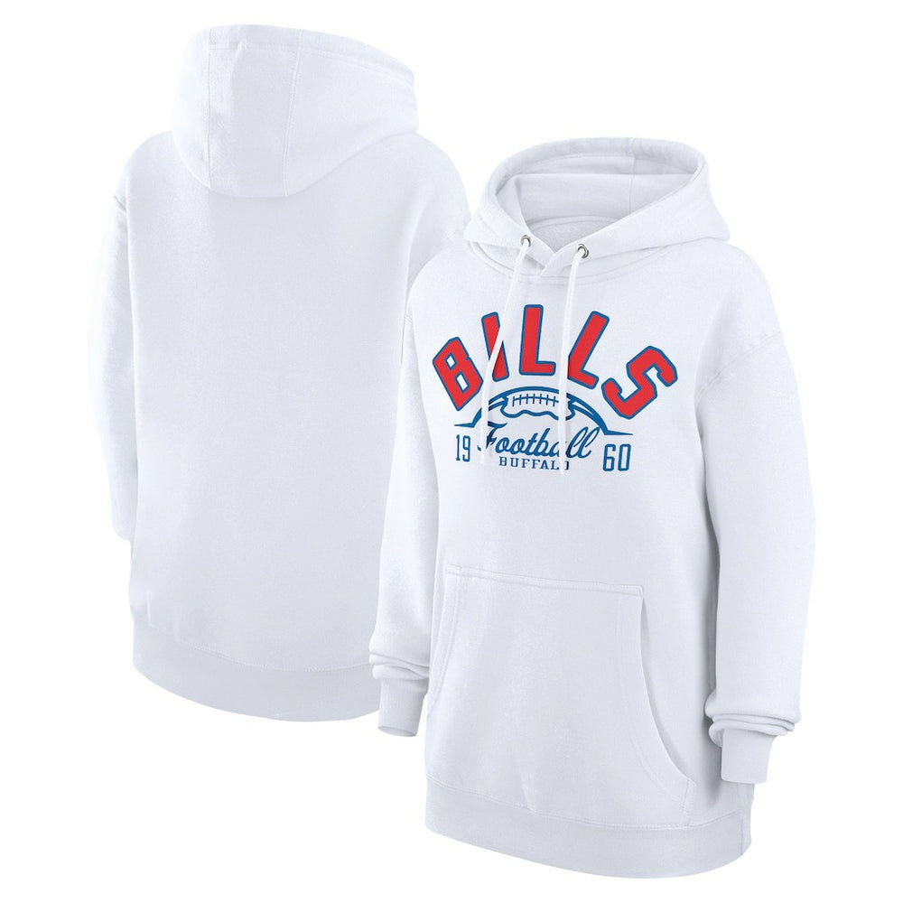 Buffalo Bills Starter Unisex Half Ball Team Fleece Pullover Hoodie