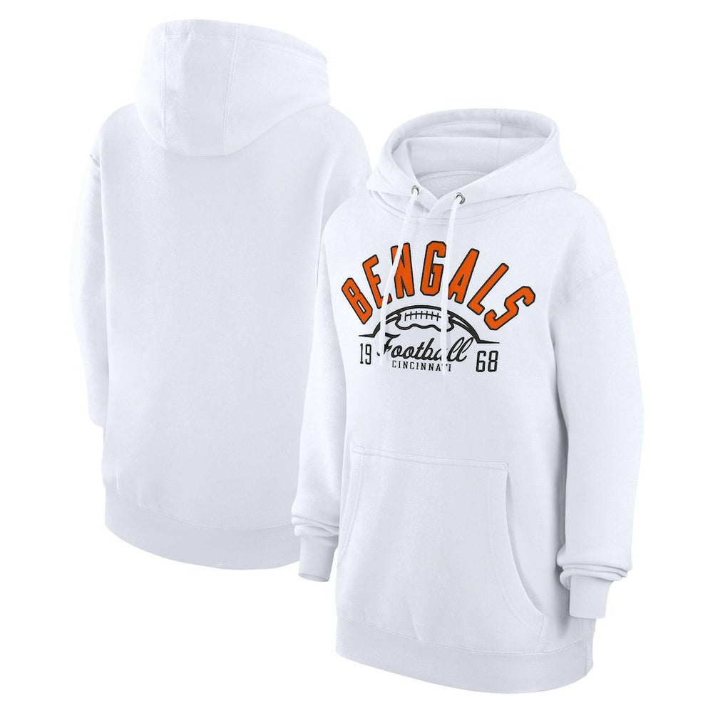 Cincinnati Bengals Starter Unisex Half Ball Team Fleece Pullover Hoodie