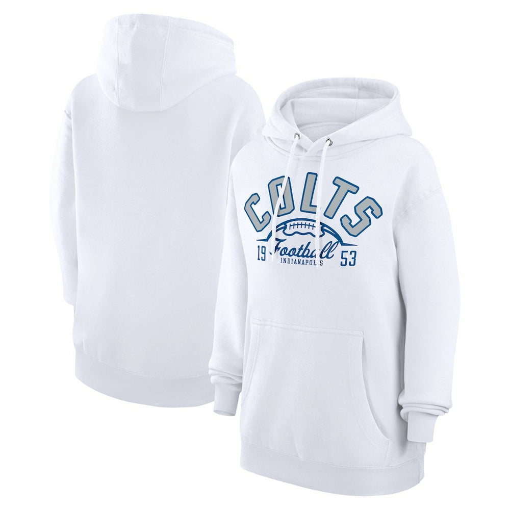 Indianapolis Colts Starter Unisex Half Ball Team Fleece Pullover Hoodie