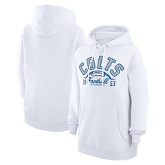 Indianapolis Colts Starter Unisex Half Ball Team Fleece Pullover Hoodie