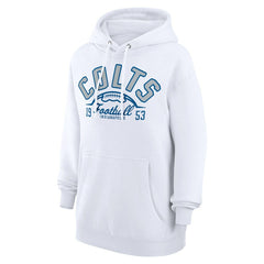 Indianapolis Colts Starter Unisex Half Ball Team Fleece Pullover Hoodie