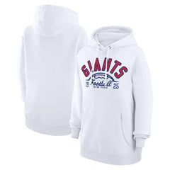 New York Giants Starter Unisex Half Ball Team Fleece Pullover Hoodie