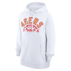 San Francisco 49ers Starter Unisex Half Ball Team Fleece Pullover Hoodie