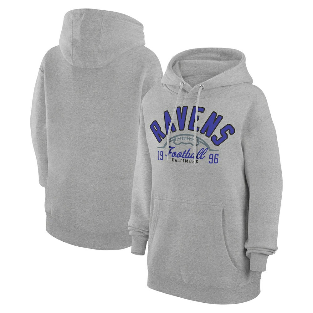 Baltimore Ravens Starter Unisex Half Ball Team Fleece Pullover Hoodie