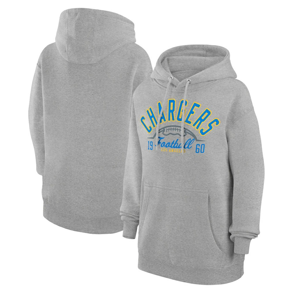 Los Angeles Chargers Starter Unisex Half Ball Team Fleece Pullover Hoodie