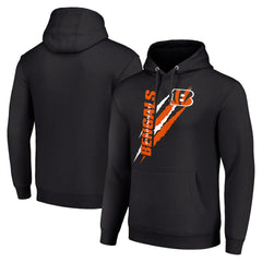 Cincinnati Bengals Starter Unisex Color Scratch Fleece Pullover Hoodie