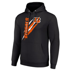 Cincinnati Bengals Starter Unisex Color Scratch Fleece Pullover Hoodie