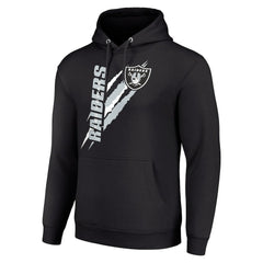 Las Vegas Raiders Starter Unisex Color Scratch Fleece Pullover Hoodie