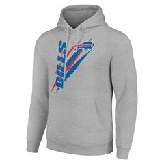 Buffalo Bills Starter Unisex Color Scratch Fleece Pullover Hoodie