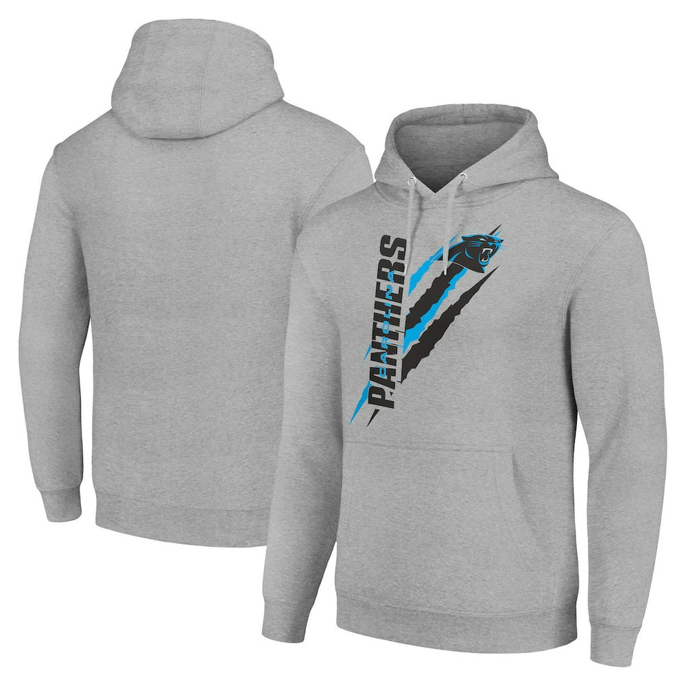 Carolina Panthers Starter Unisex Color Scratch Fleece Pullover Hoodie