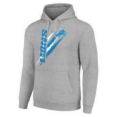 Detroit Lions Starter Unisex Color Scratch Fleece Pullover Hoodie