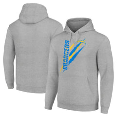 Los Angeles Chargers Starter Unisex Color Scratch Fleece Pullover Hoodie