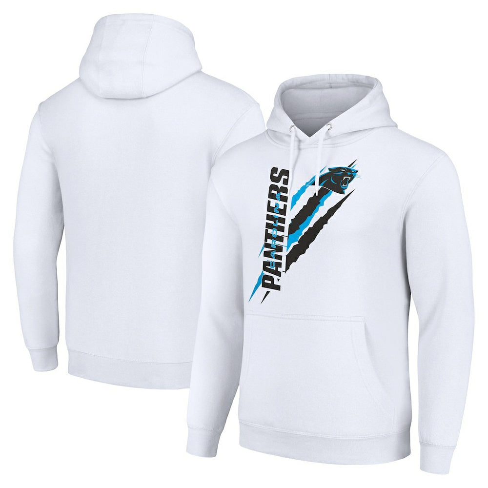 Carolina Panthers Starter Unisex Color Scratch Fleece Pullover Hoodie