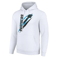 Carolina Panthers Starter Unisex Color Scratch Fleece Pullover Hoodie
