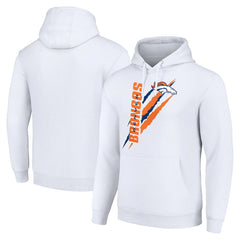 Denver Broncos Starter Unisex Color Scratch Fleece Pullover Hoodie