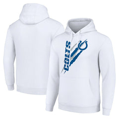 Indianapolis Colts Starter Unisex Color Scratch Fleece Pullover Hoodie